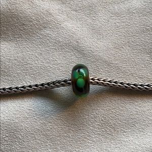 Green Flower Trollbead